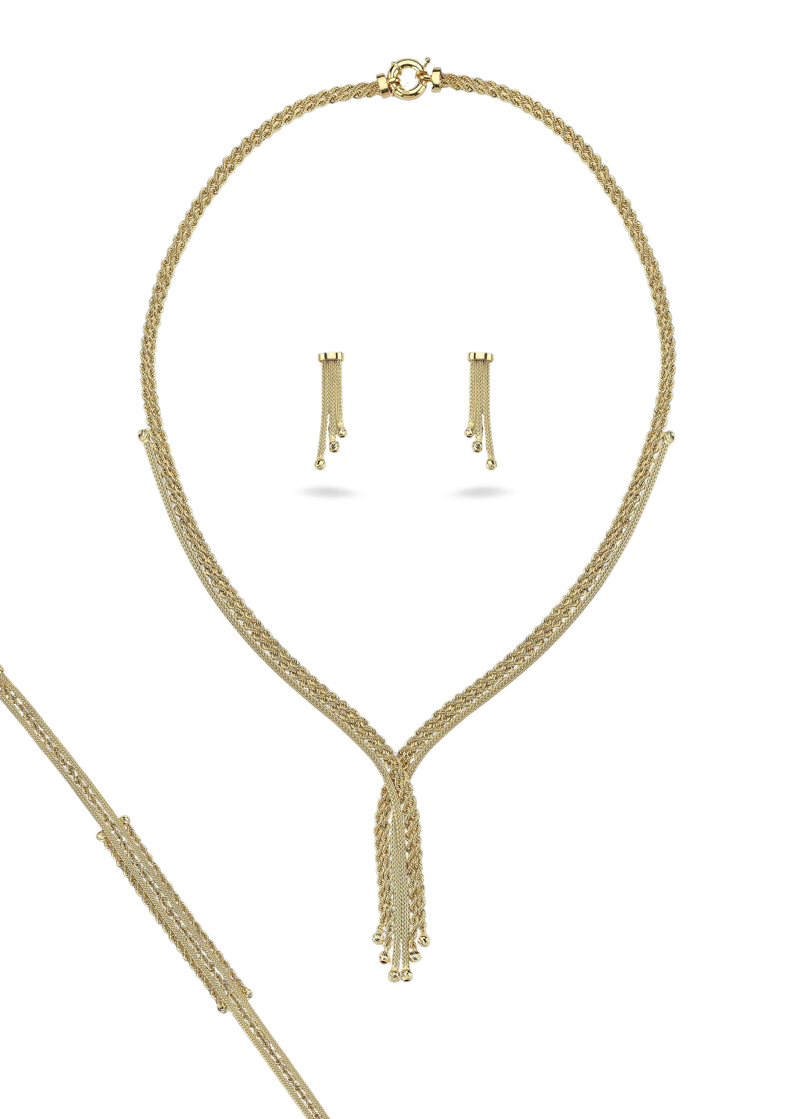 Parure de mariée Sabah en or 18 carats - Maison Isor
