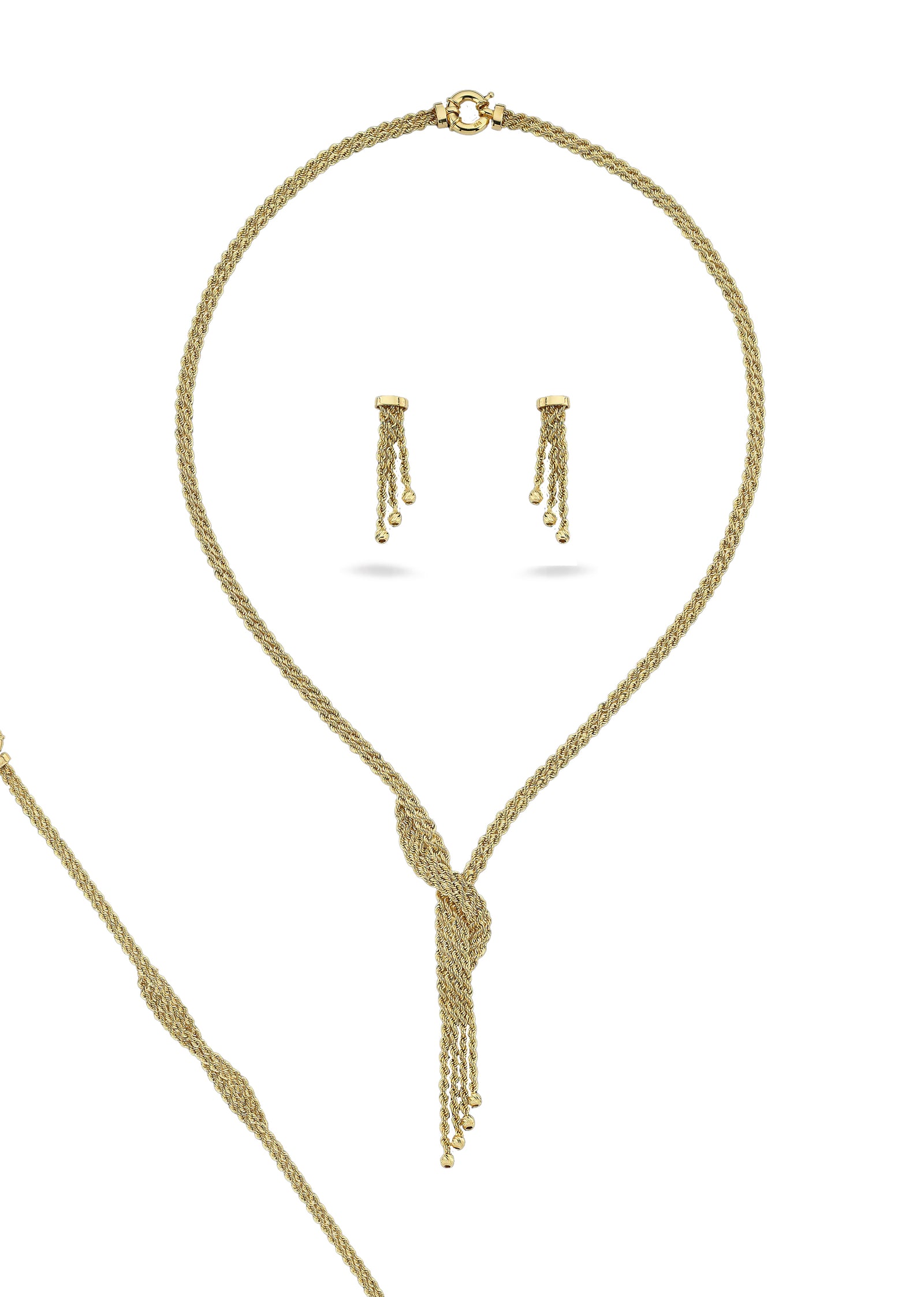 Parure de mariée Nancy en or 18 carats - Maison Isor