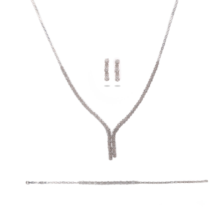 Parure Éternité - Or Blanc