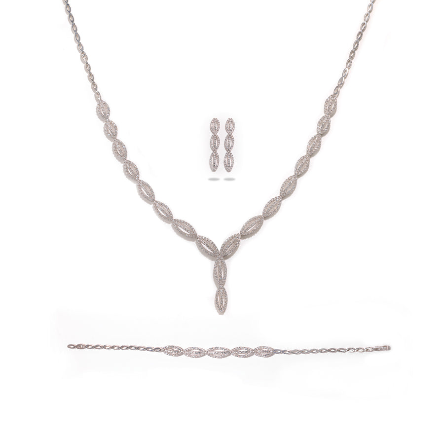 Parure Serment - Or Blanc