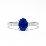 Bague Puget Blue en or 18 carats - Maison Isor