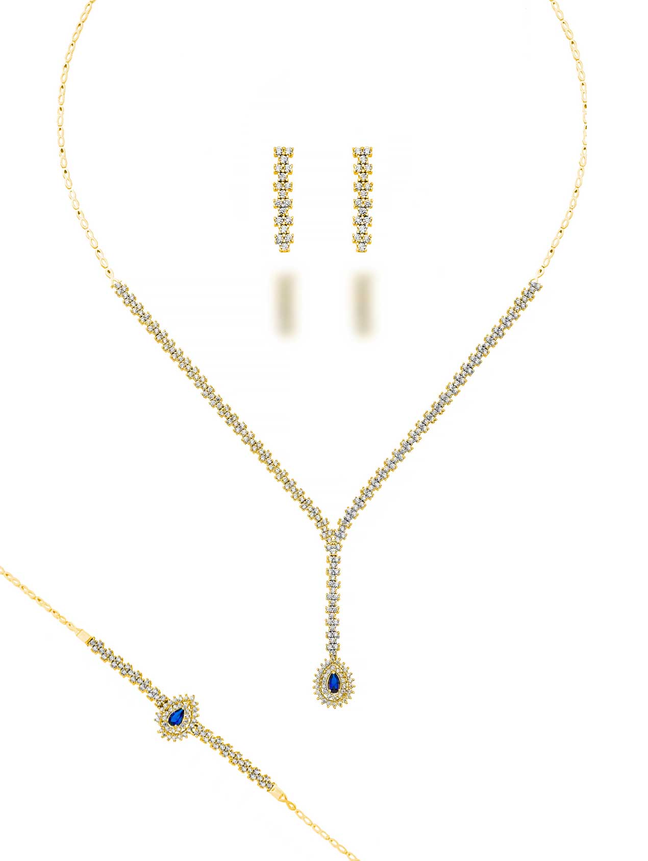 Parure de mariée Agate en or 18 carats - Maison Isor
