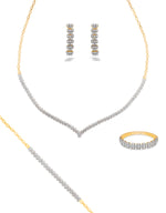 Parure de mariée Azalea en or 18 carats - Maison Isor