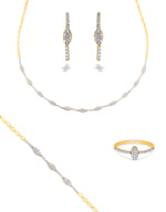 Parure de mariée Bluebell en or 18 carats - Maison Isor
