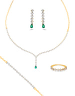 Parure de mariée Clover en or 18 carats - Maison Isor