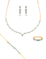 Parure de mariée Daisy en or 18 carats - Maison Isor
