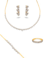 Parure de mariée Lily en or 18 carats - Maison Isor