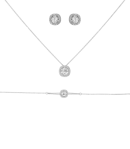 Parure Amei - Or Blanc