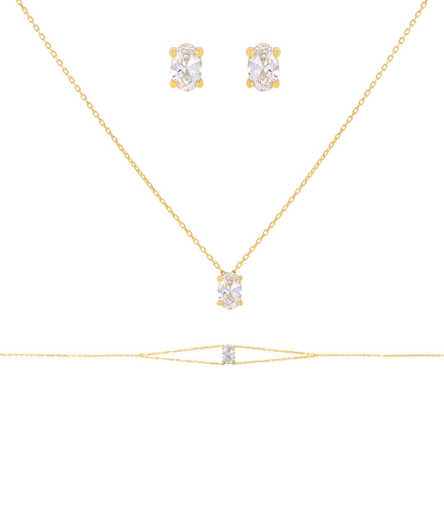 Parure Clara - Or Jaune