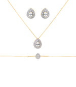Parure de mariée Emi en or 18 carats - Maison Isor