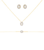 Parure de mariée Fuji en or 18 carats - Maison Isor