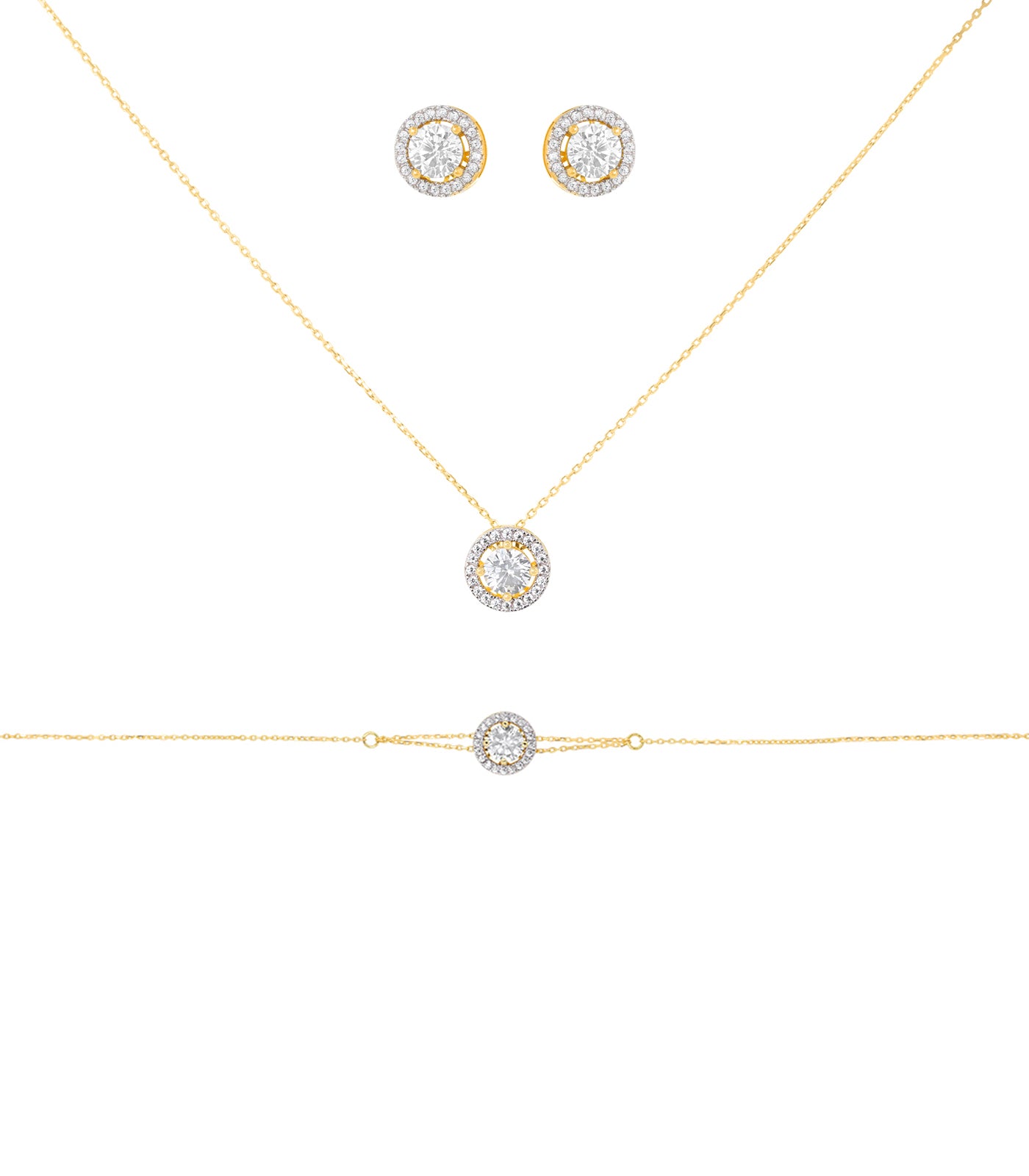 Parure de mariée Tori en or 18 carats - Maison Isor