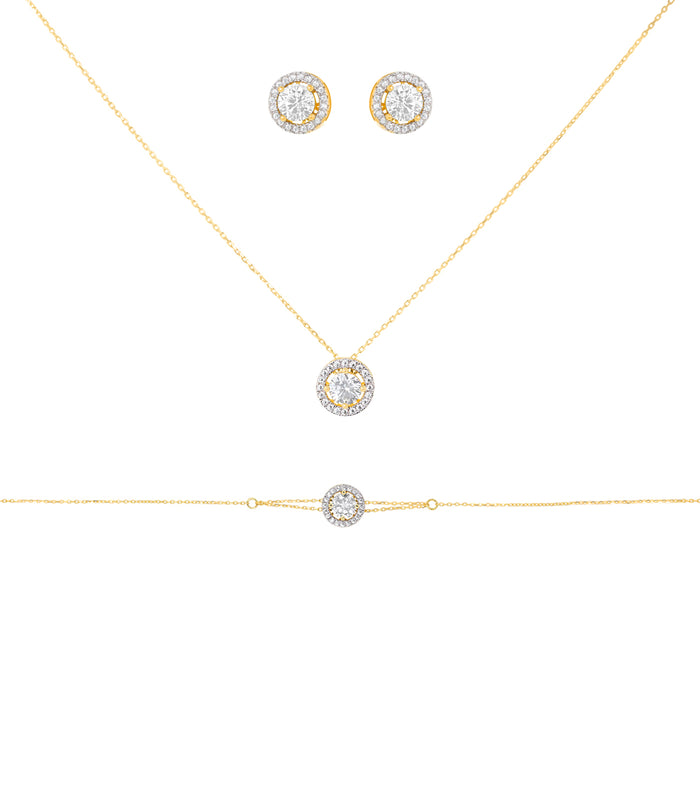 Parure de mariée Tori en or 18 carats - Maison Isor