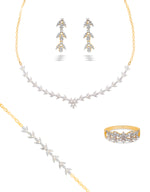 Parure de mariée Raisa en or 18 carats - Maison Isor