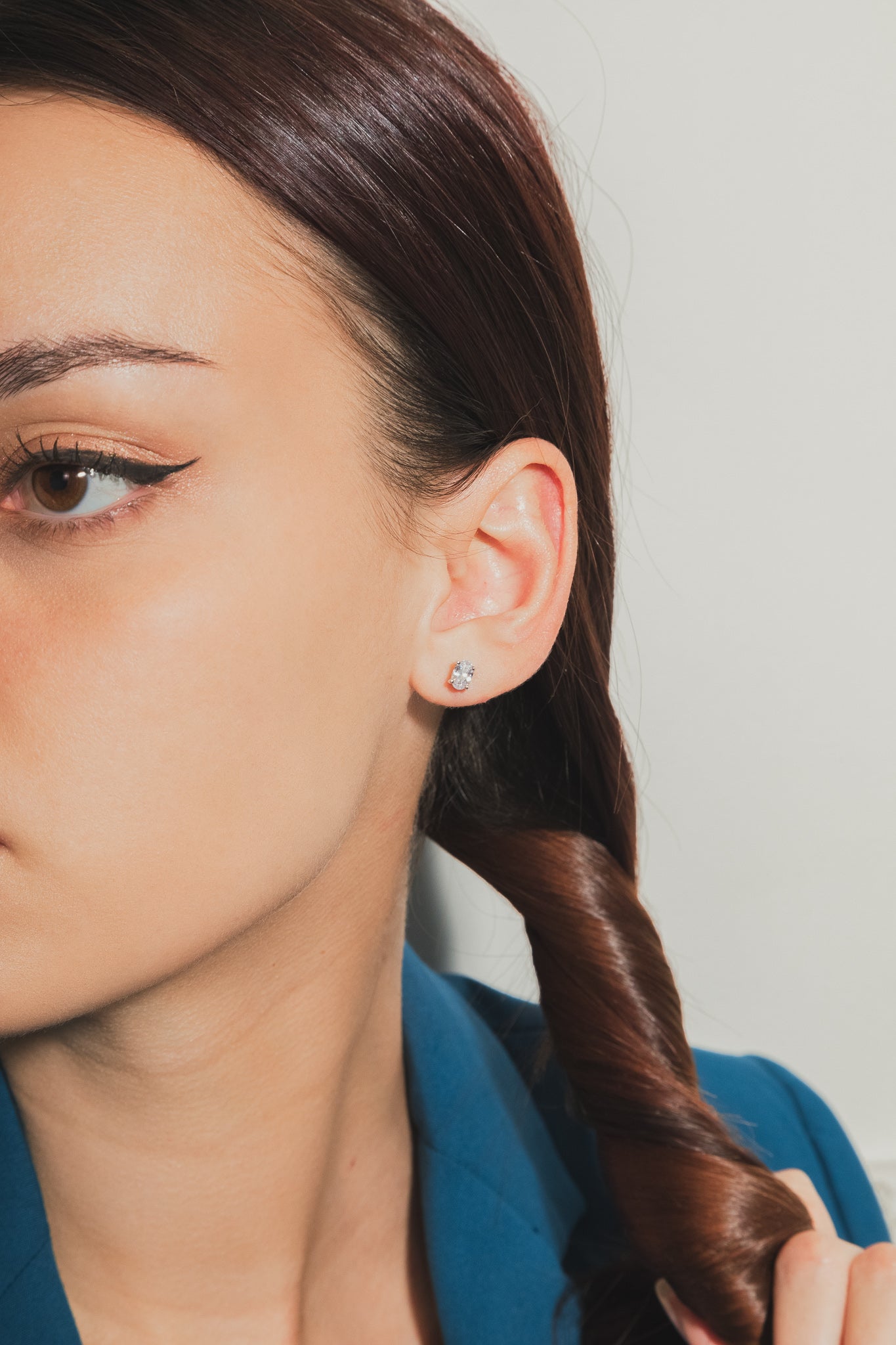 Boucle D'oreille Demi