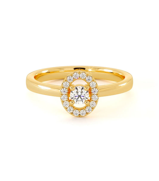 Solitaire Roya - Or Jaune