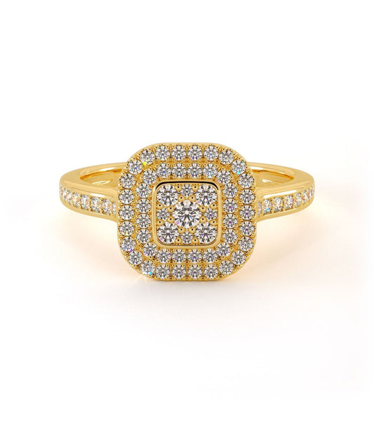 Solitaire Alicia - Or Jaune