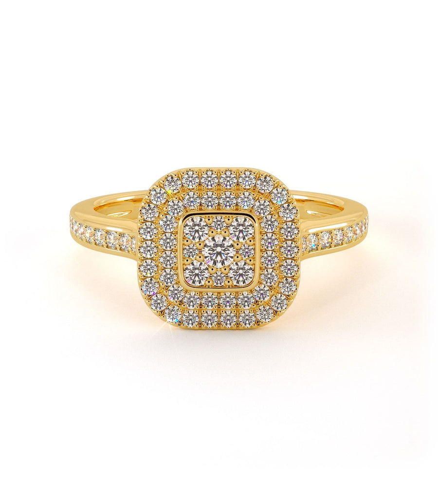 Solitaire Alicia - Or Jaune