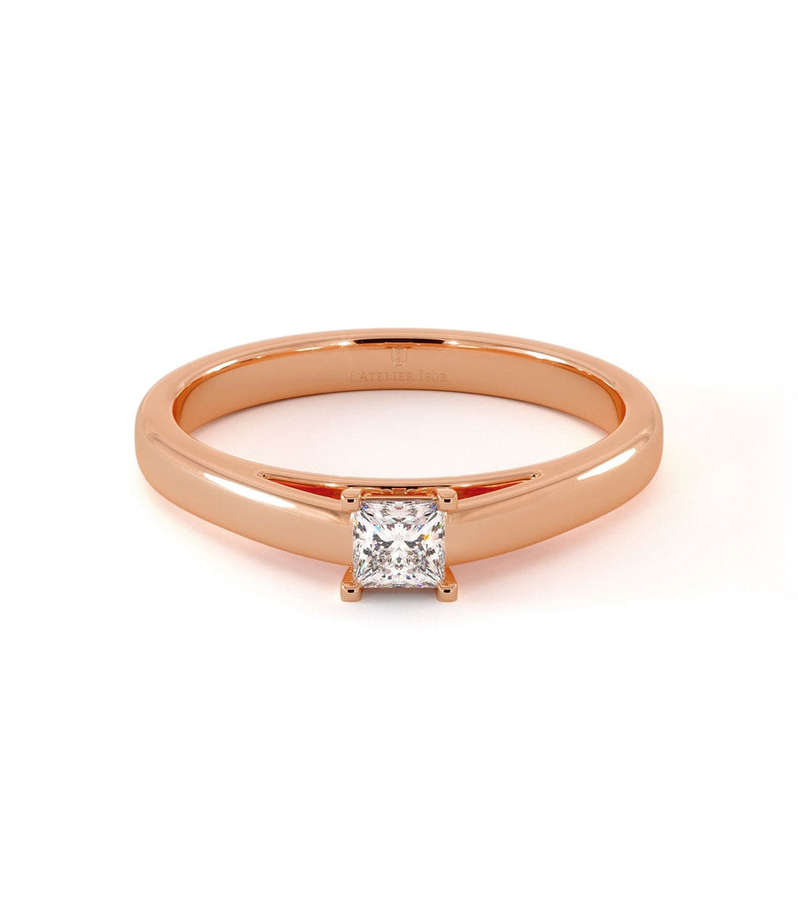 Solitaire Amla - Or Rose
