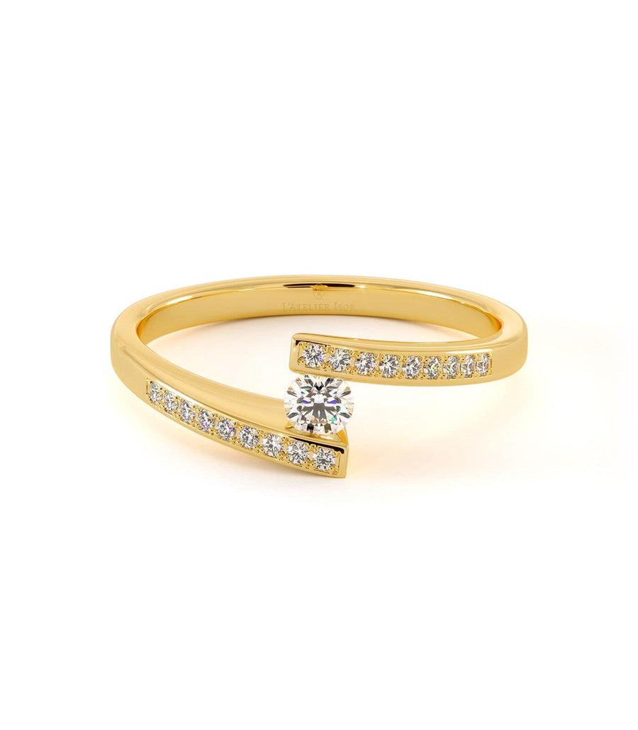 Solitaire Arista - Or Jaune