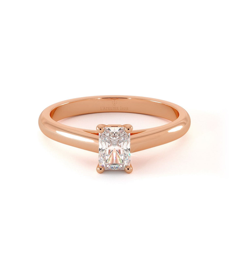 Solitaire Astre - Or Rose
