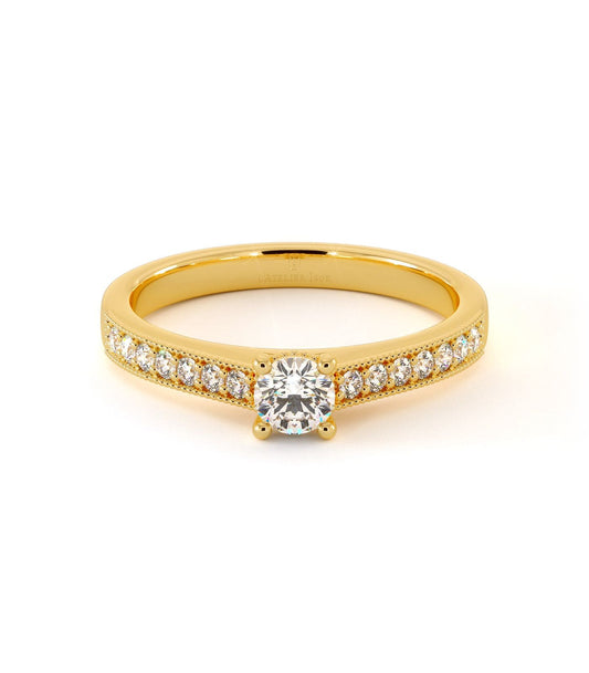 Solitaire Beaufort - Or Jaune