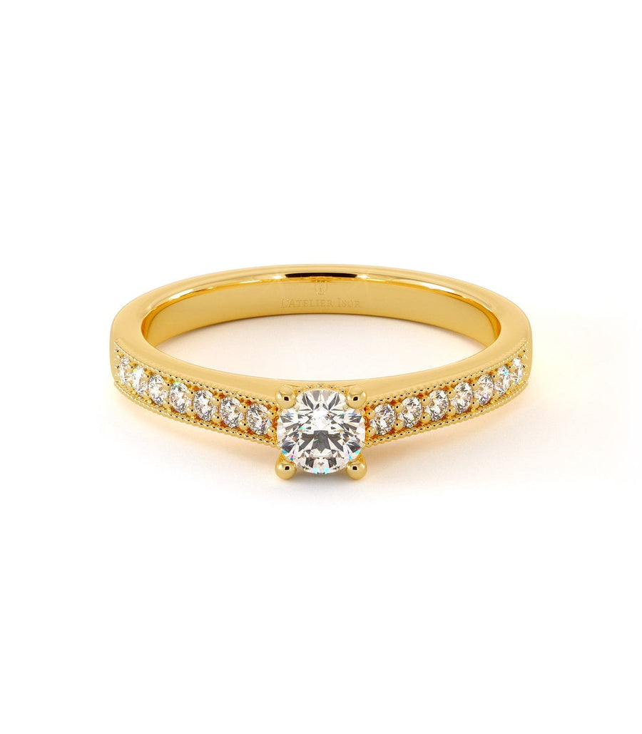 Solitaire Beaufort - Or Jaune
