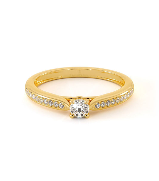 Solitaire Cappele - Or Jaune