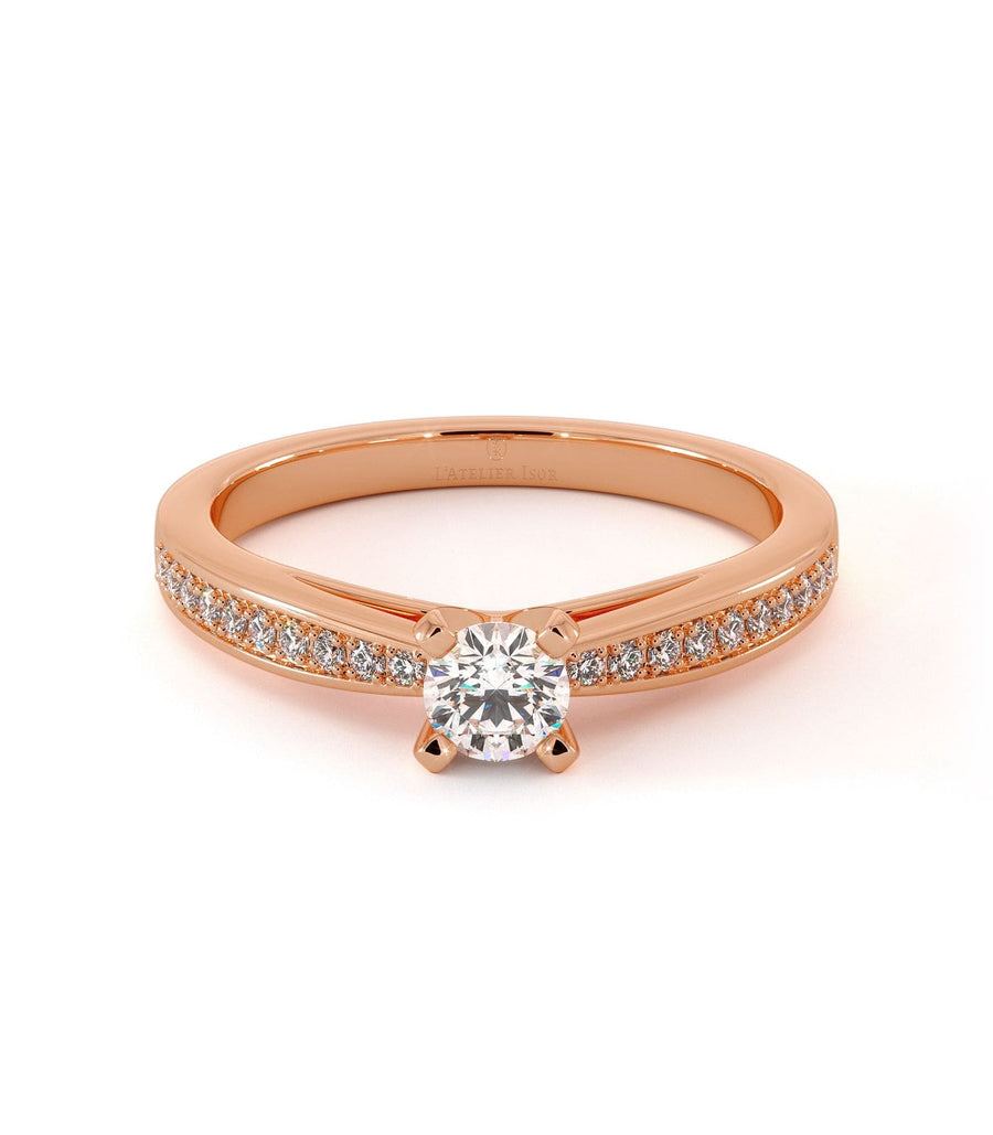 Solitaire Capria - Or Rose