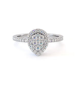 Bague de fiançailles Edo, solitaire diamant en or 18 carats - Maison Isor