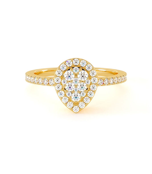 Solitaire Edo - Or Jaune