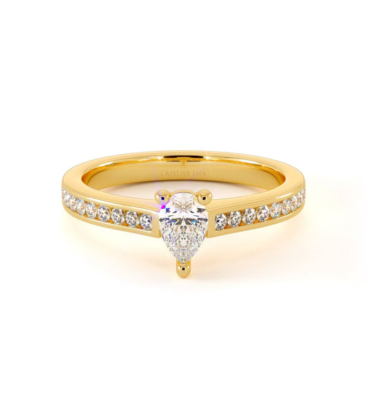 Solitaire Evoli - Or Jaune