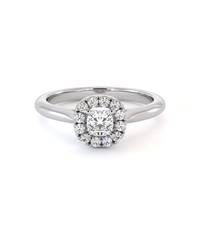 Bague de fiançailles Galil, solitaire diamant en or 18 carats - Maison Isor
