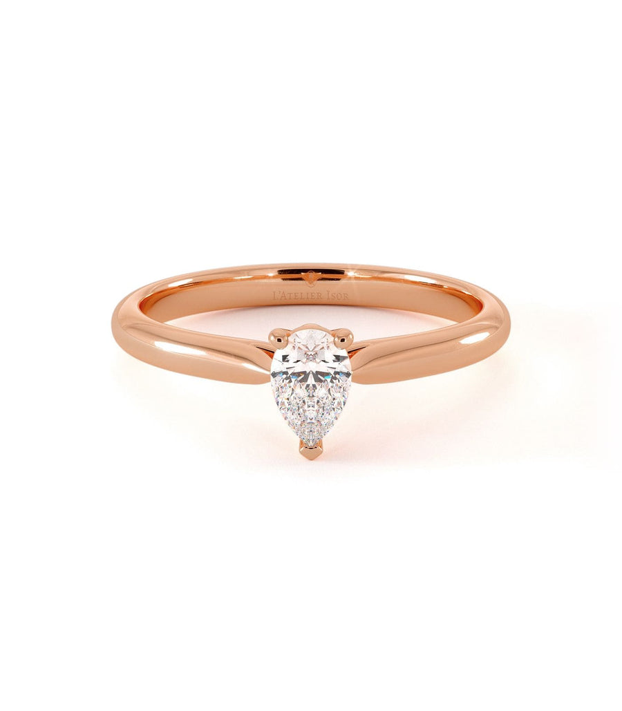 Solitaire Georgia - Or Rose