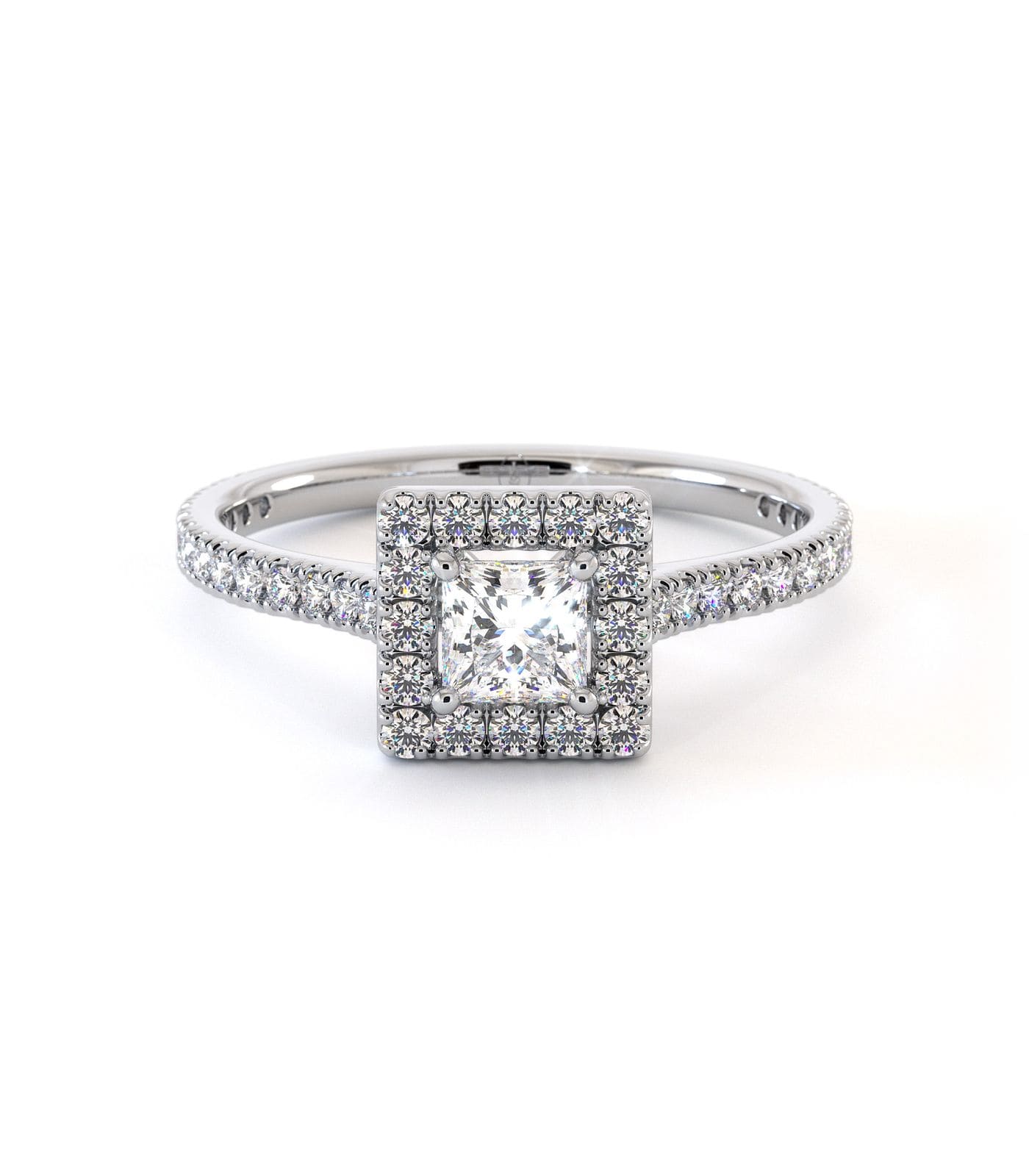 Bague de fiançailles Jacana, solitaire diamant en or 18 carats - Maison Isor