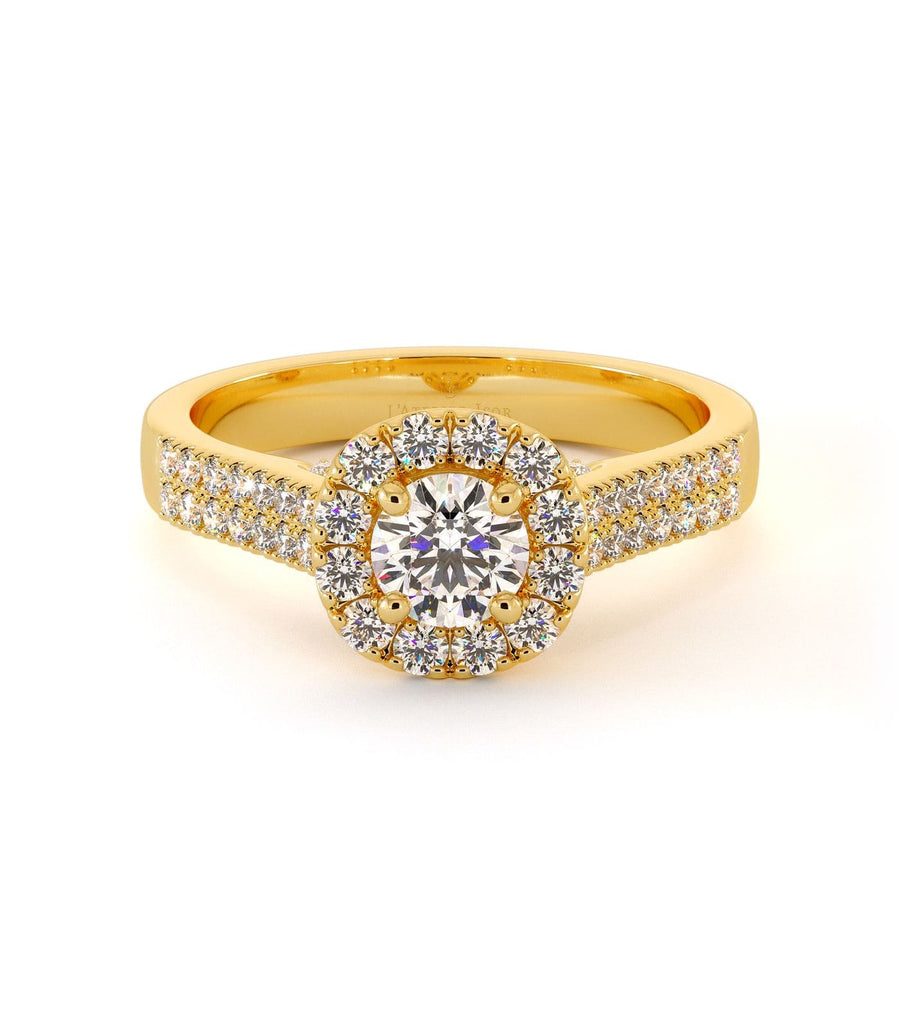 Solitaire Kerala - Or Jaune