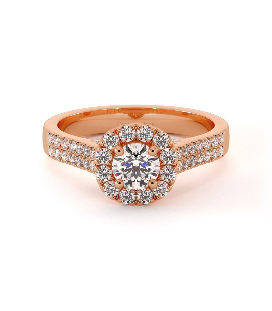 Solitaire Kerala - Or Rose