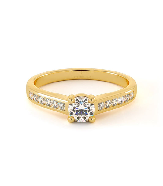 Solitaire Levenzo - Or Jaune