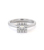 Bague de fiançailles Lila, solitaire diamant en or 18 carats - Maison Isor