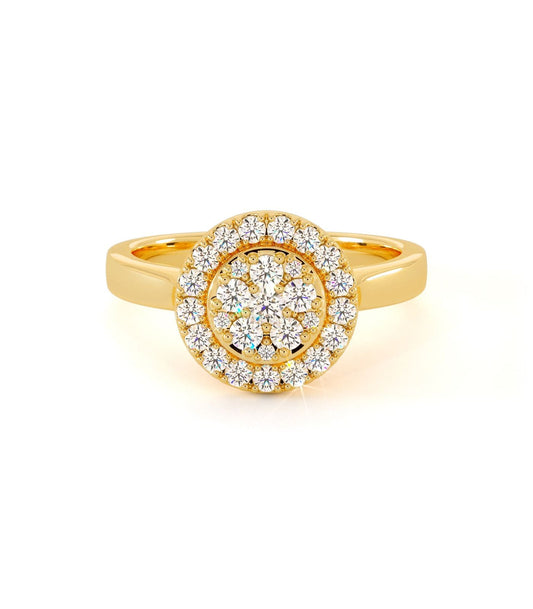 Solitaire Luna - Or Jaune