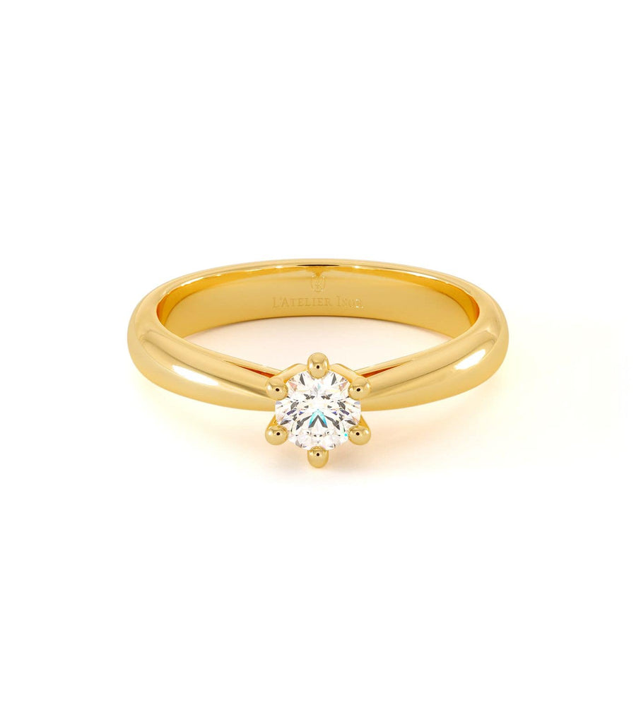 Solitaire Astrance - Or Jaune