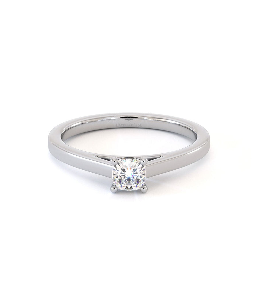 Solitaire Orani - Or Blanc Palladié