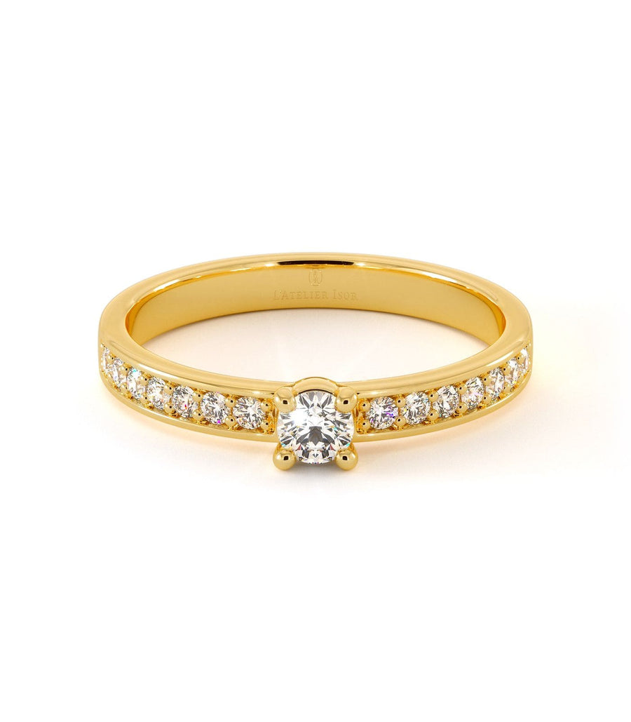 Solitaire Sisley - Or Jaune