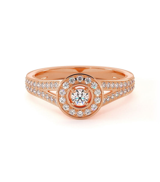 Solitaire Sweet Josephine - Or Rose
