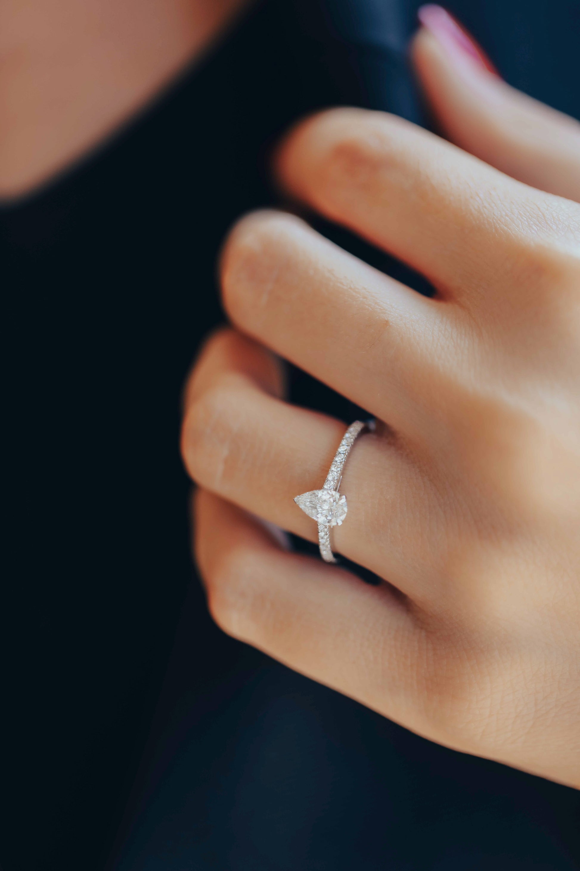 Solitaire Terra variant 3; pierre centrale 0,50 carats