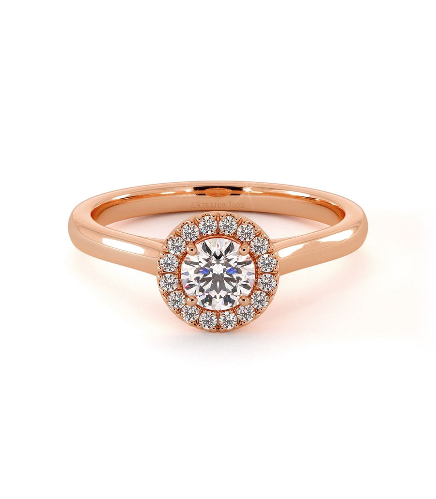 Solitaire Tiama - Or Rose
