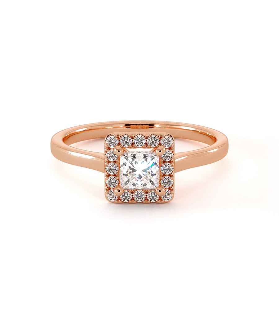 Solitaire Vanua - Or Rose