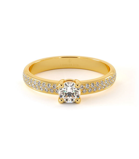 Solitaire Viverone - Or Jaune