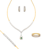 Parure de mariée Zariyah en or 18 carats - Maison Isor