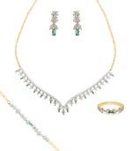 Parure de mariée Zinnia en or 18 carats - Maison Isor